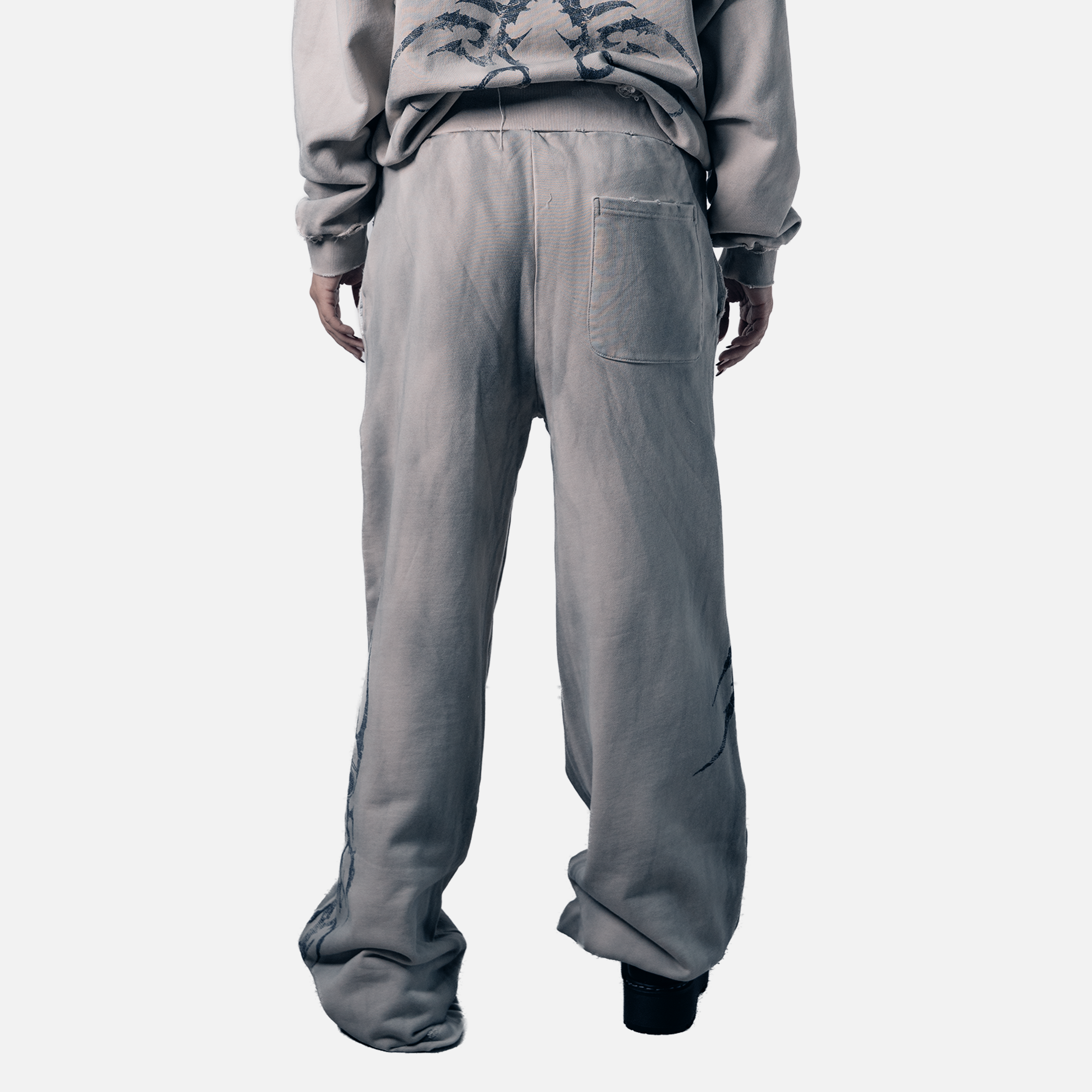 Tatted Sweatpants (Bone)
