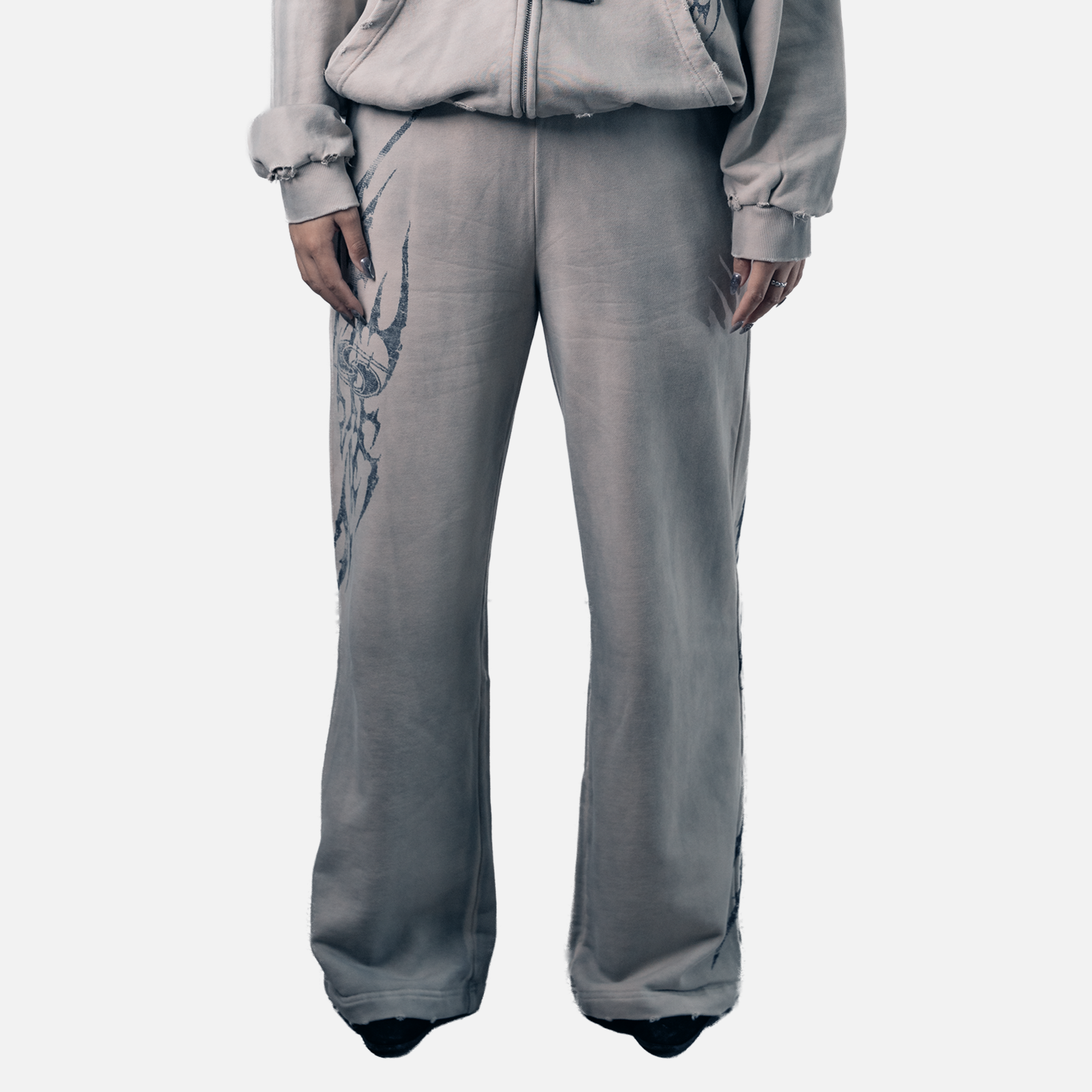 Tatted Sweatpants (Bone)