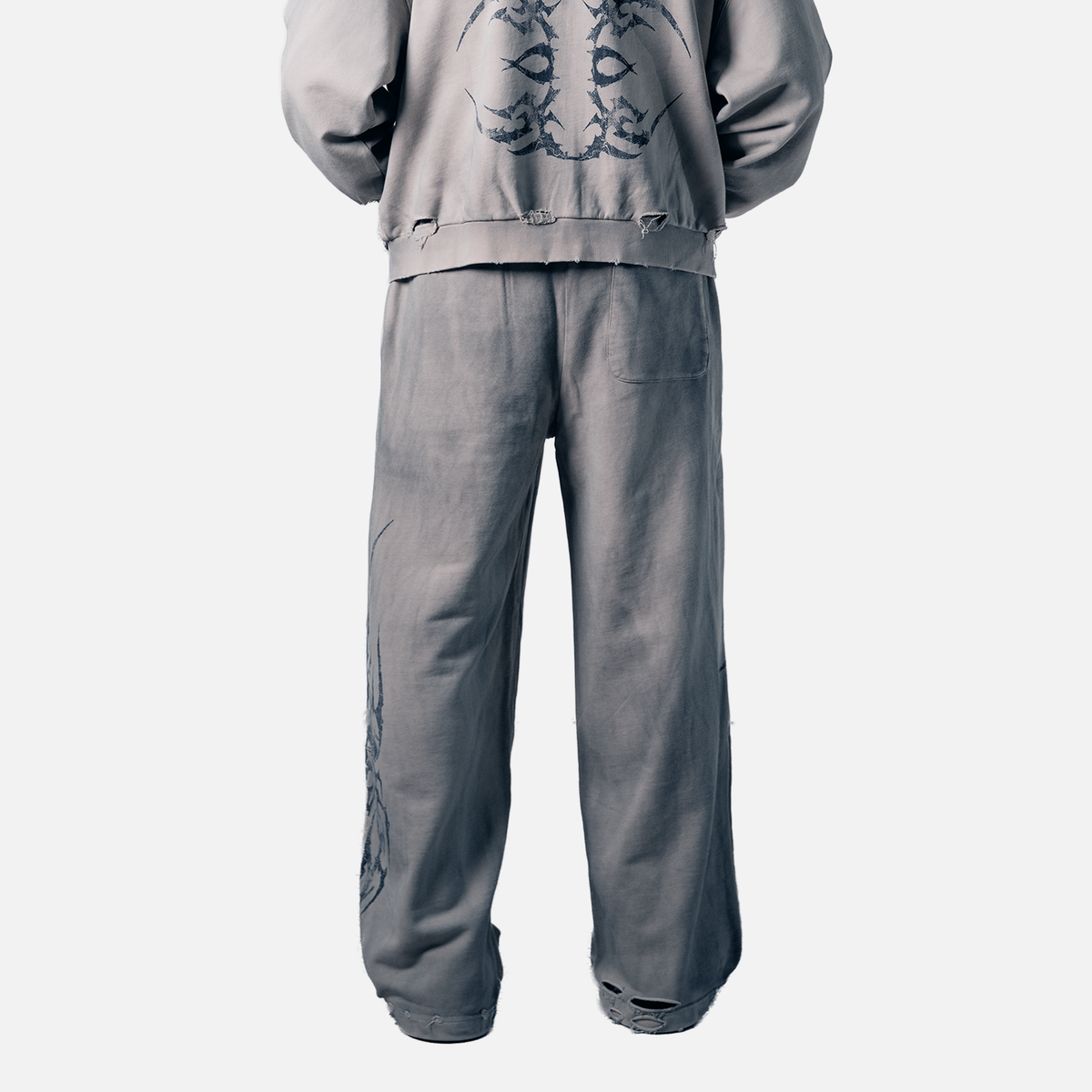 Tatted Sweatpants (Bone)