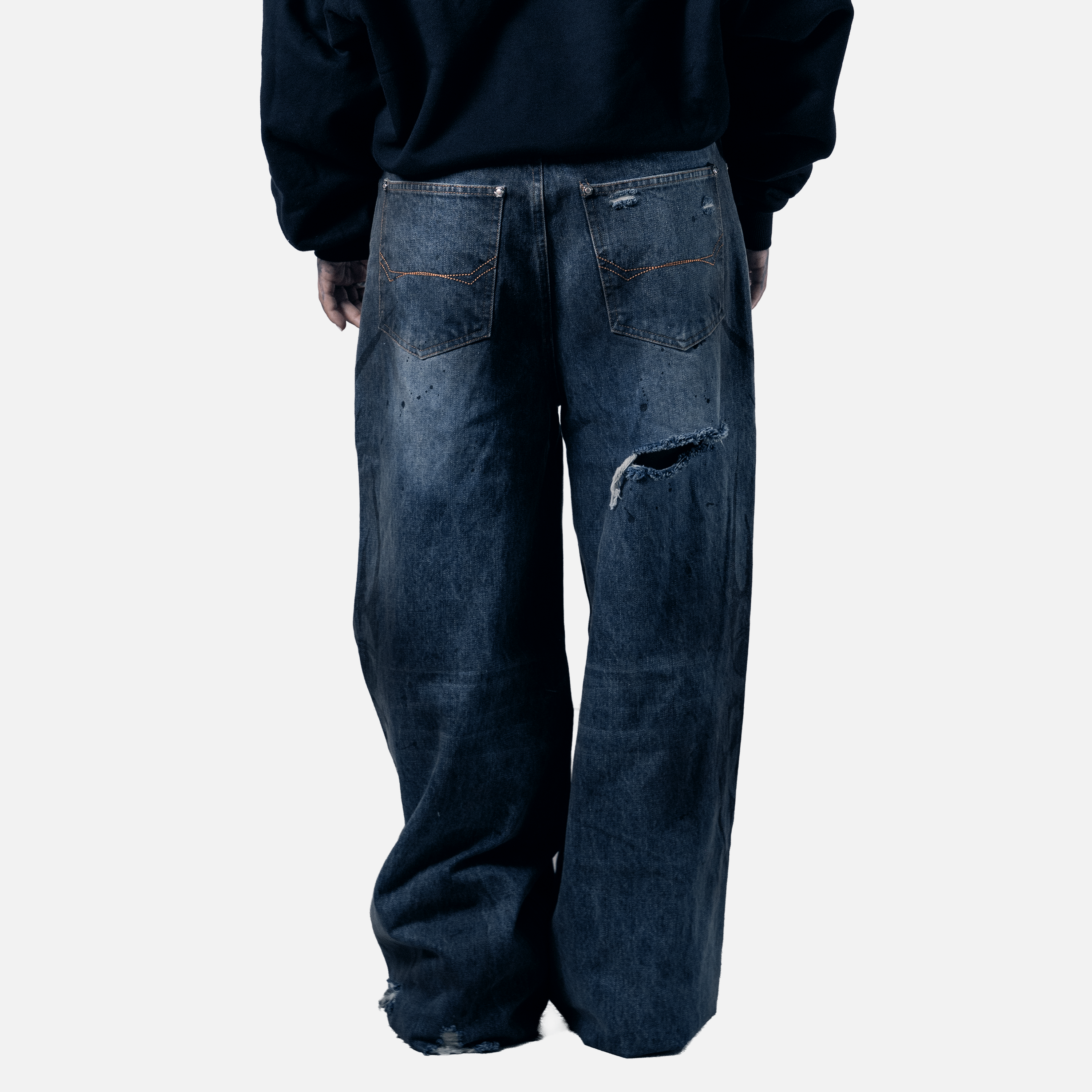 Tatted Boyfriend Denim