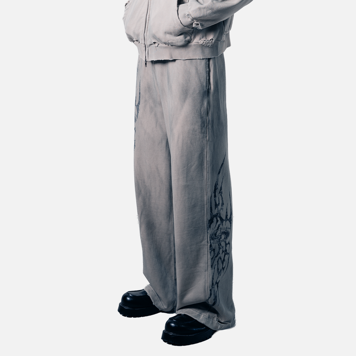 Tatted Sweatpants (Bone)